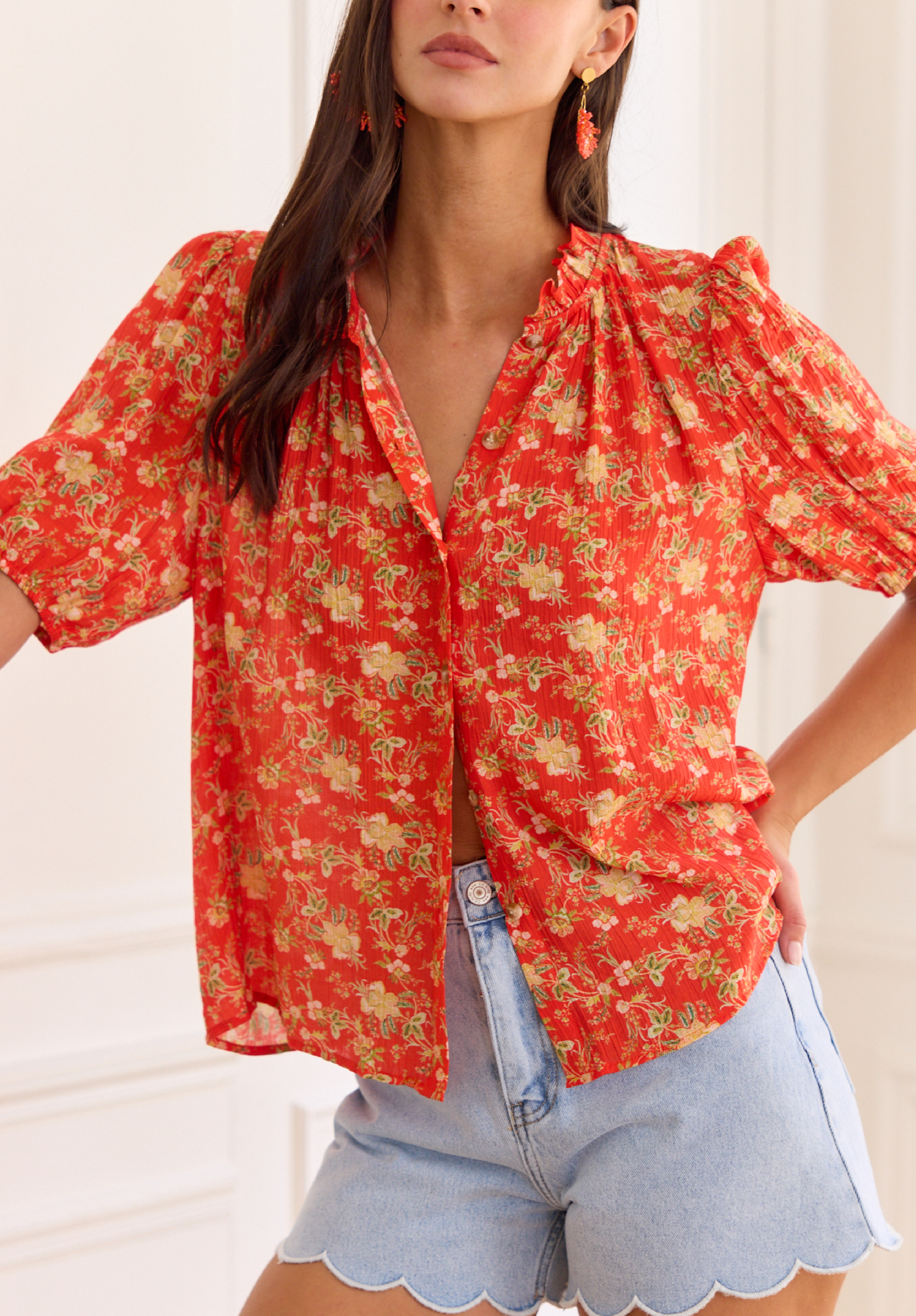 Chemises & Blouses à motifs