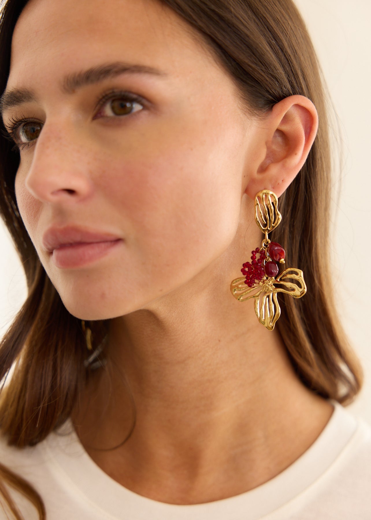 Ruby Earrings