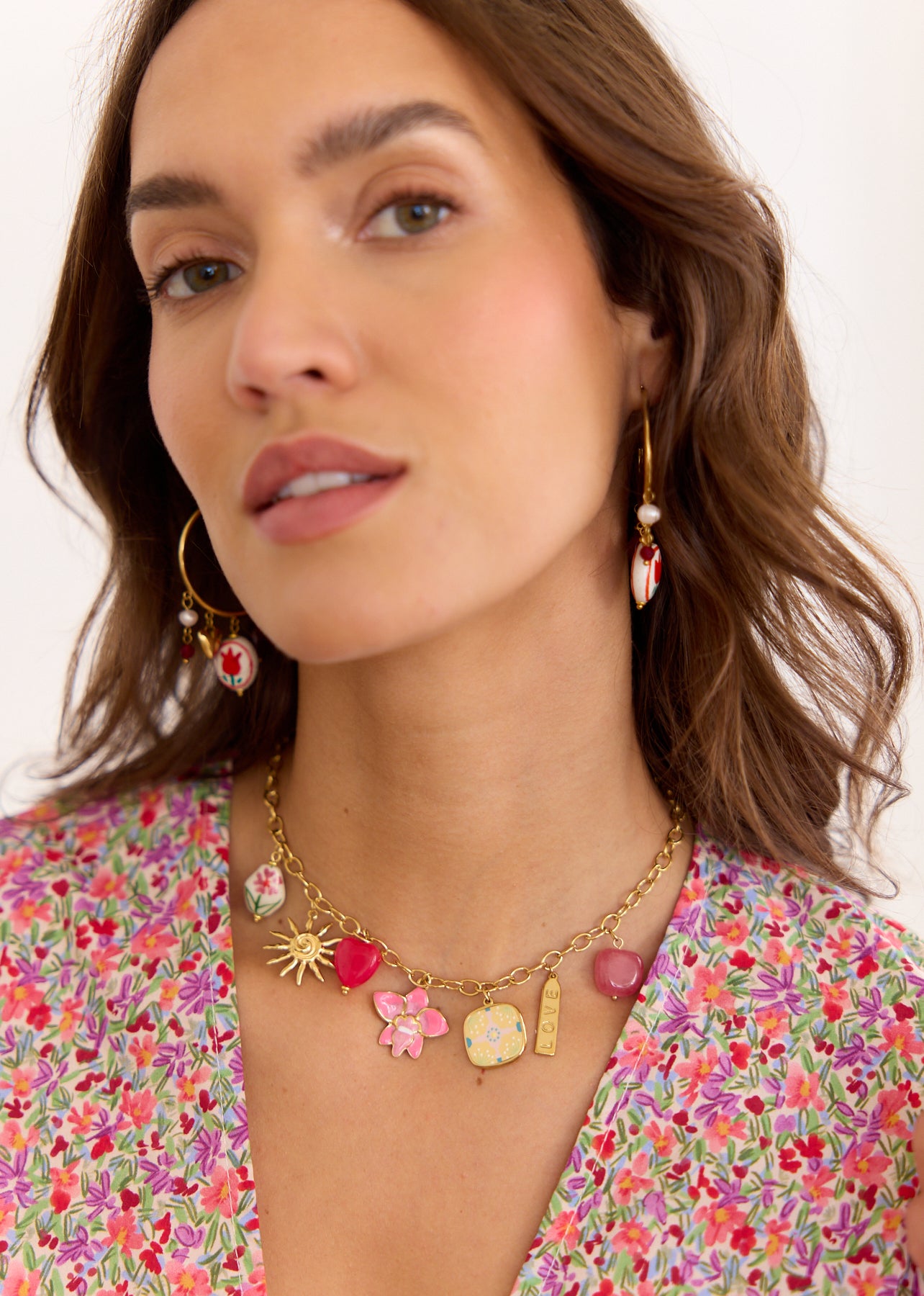 Orchid Necklace
