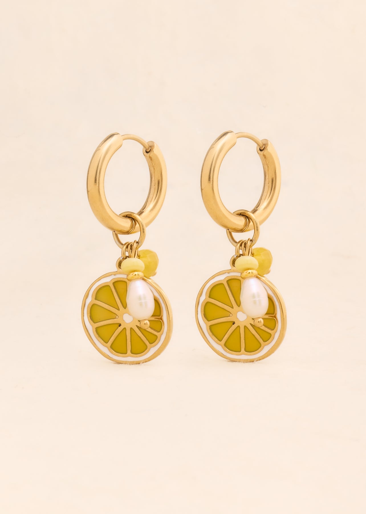 Boucles d'oreilles Yuzu