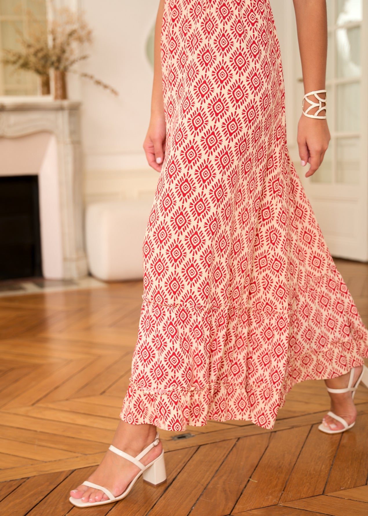 Motus_Boutique_Robe_Maelle_Imprimé_Rouge_Ecru_7