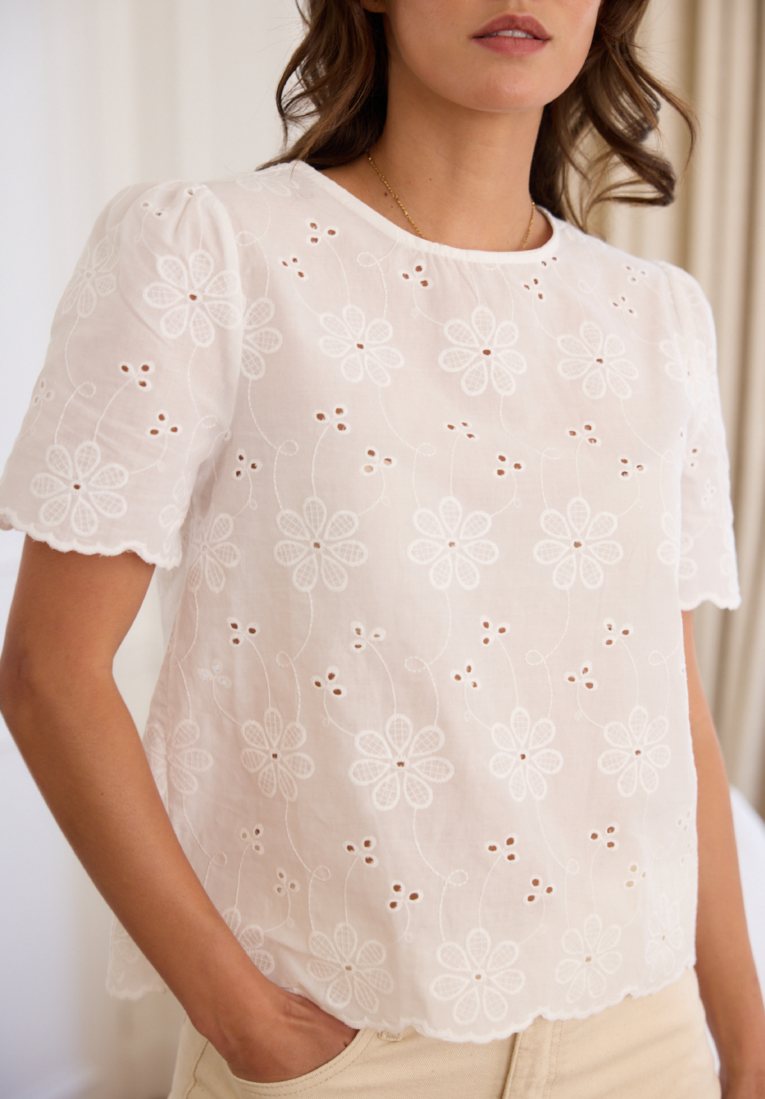 Chemises & Blouses broderies