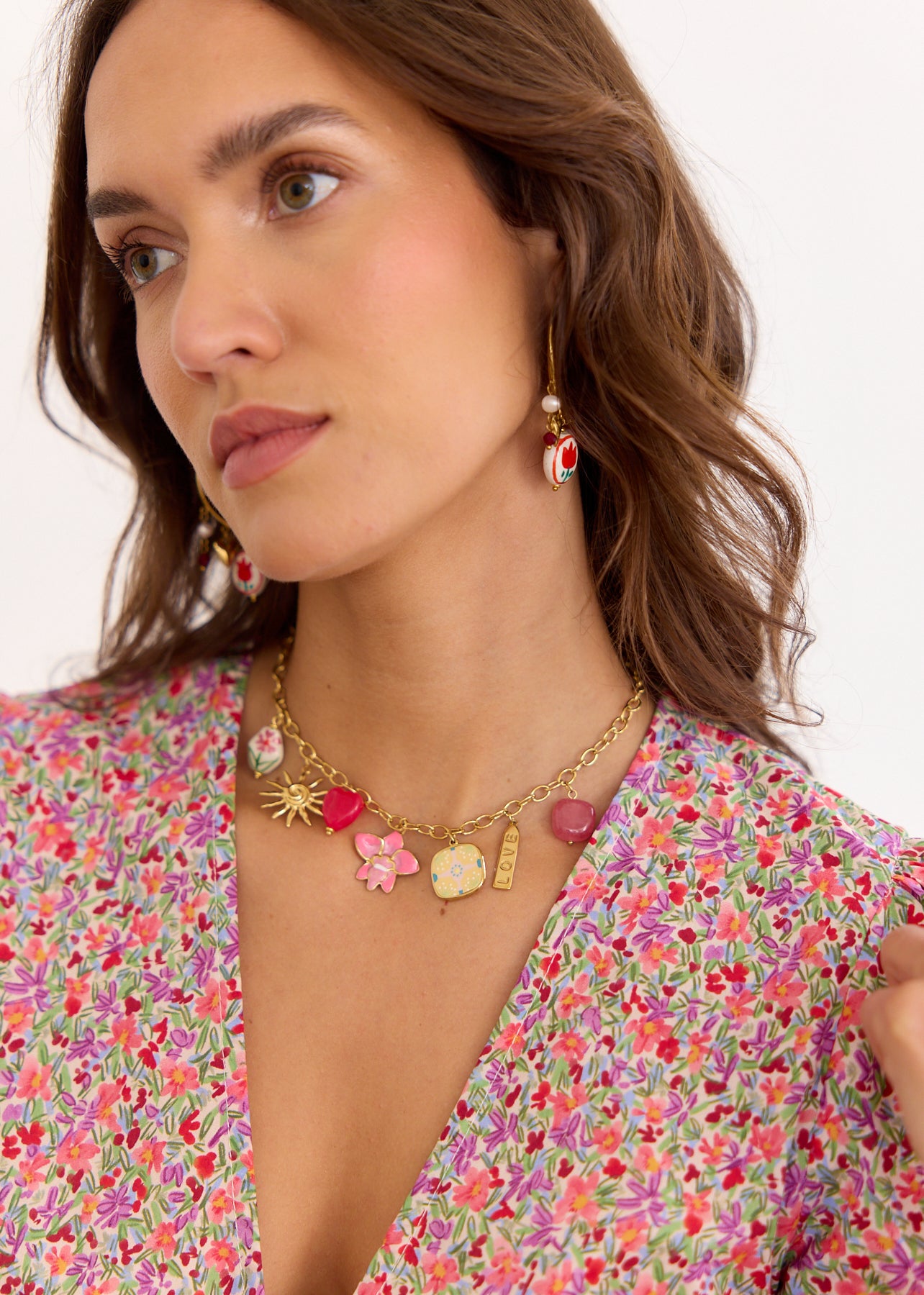 Orchid Necklace