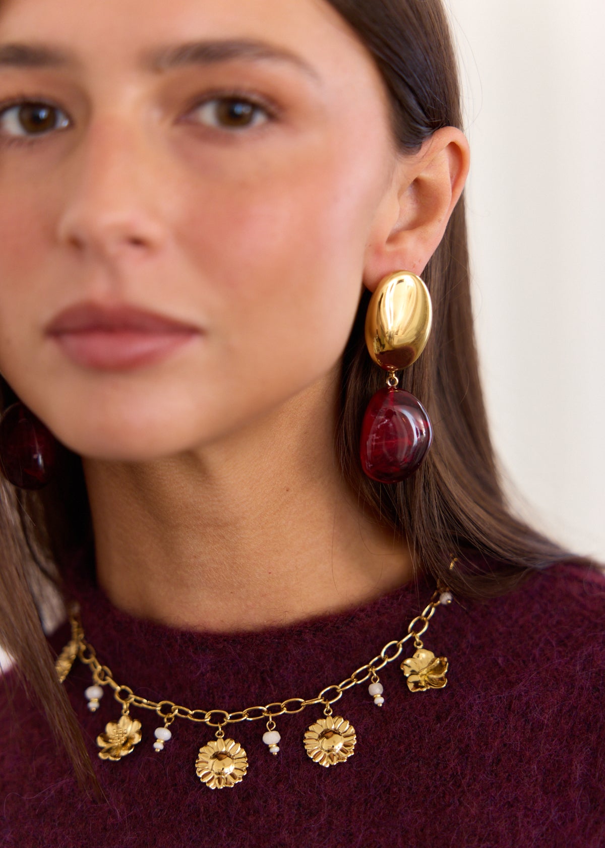 Boucles d'oreilles Yona