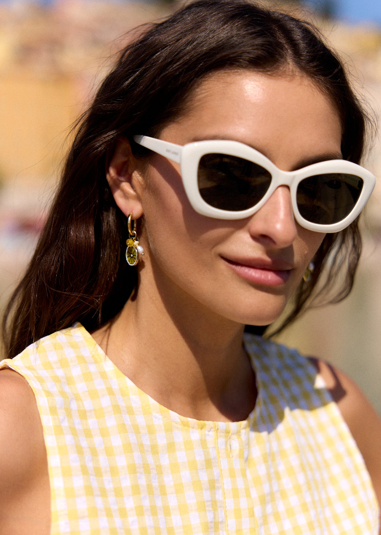 Boucles d'oreilles Yuzu