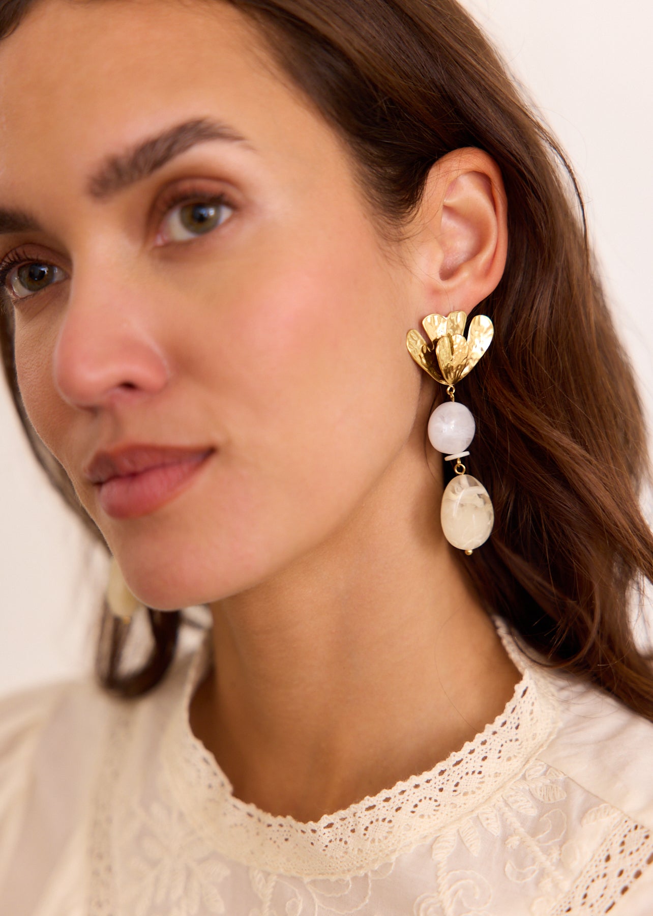 Boucles d'oreilles Galène