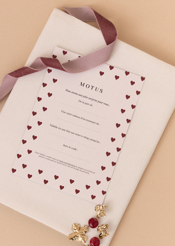 Carte cadeau