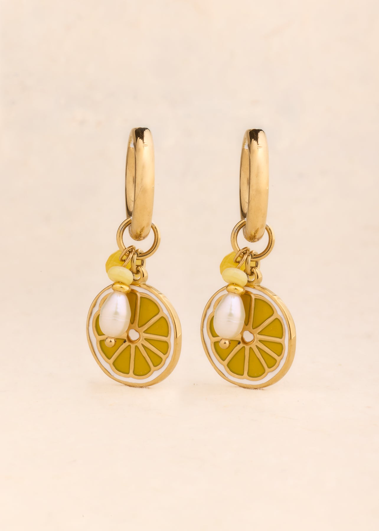 Boucles d'oreilles Yuzu