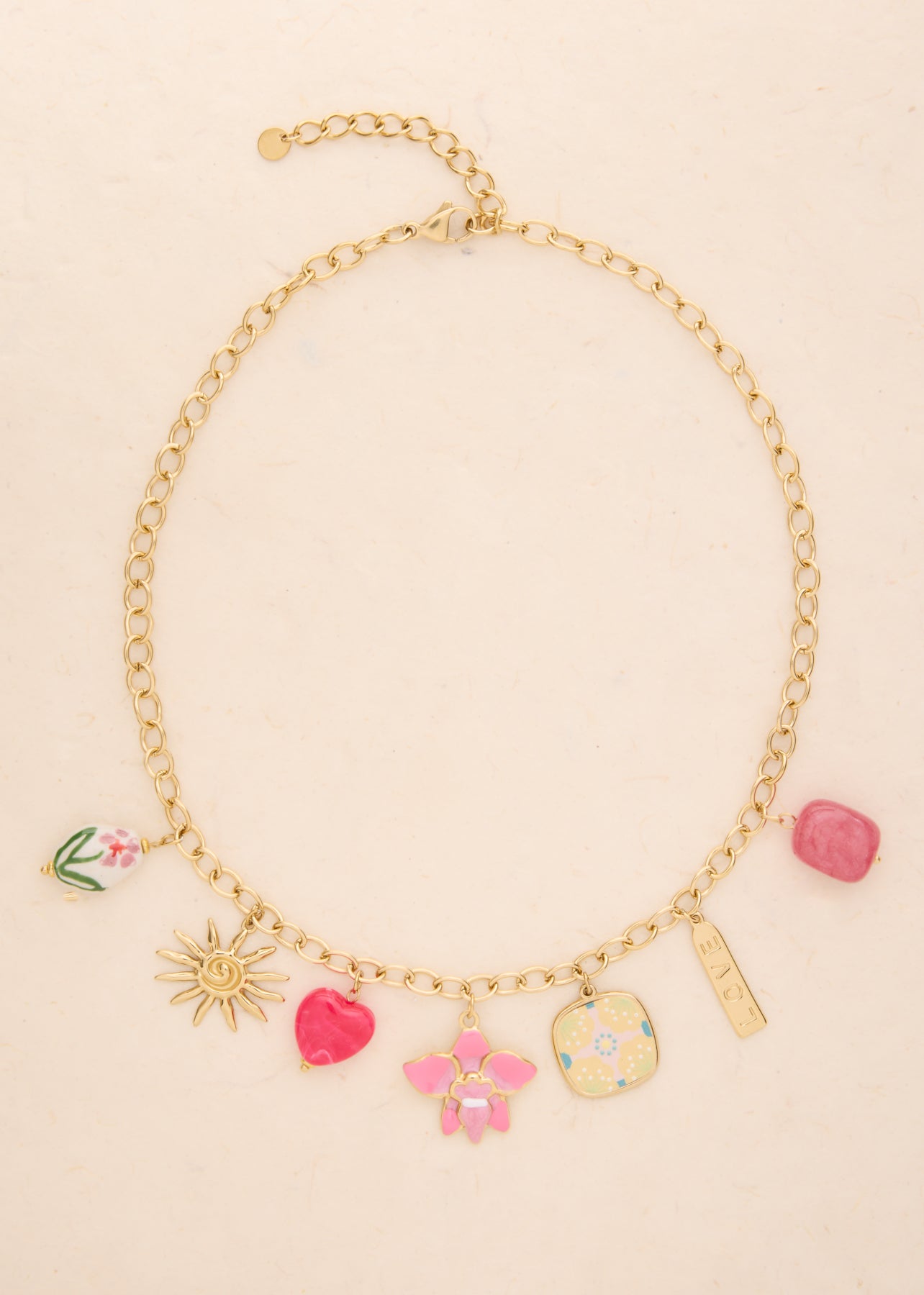 Orchid Necklace