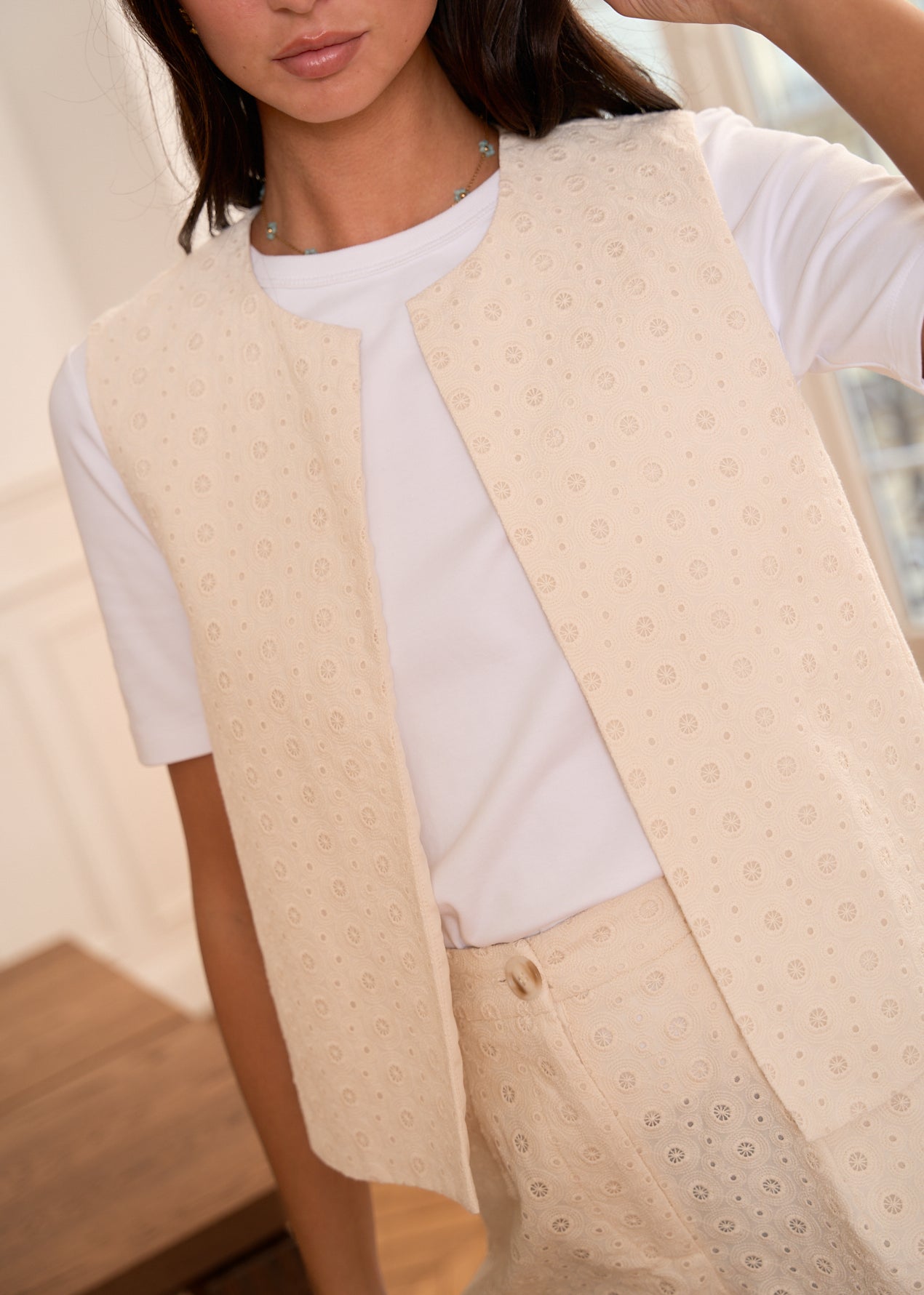 Motus_Boutique_Chemise_Gilet°Louisa_Beige_2