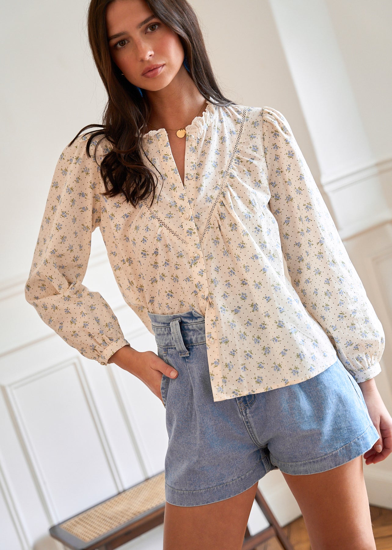 Motus_Boutique_Printemps_Blouse_Paula_Fleurie_Bleu_Ecru_1