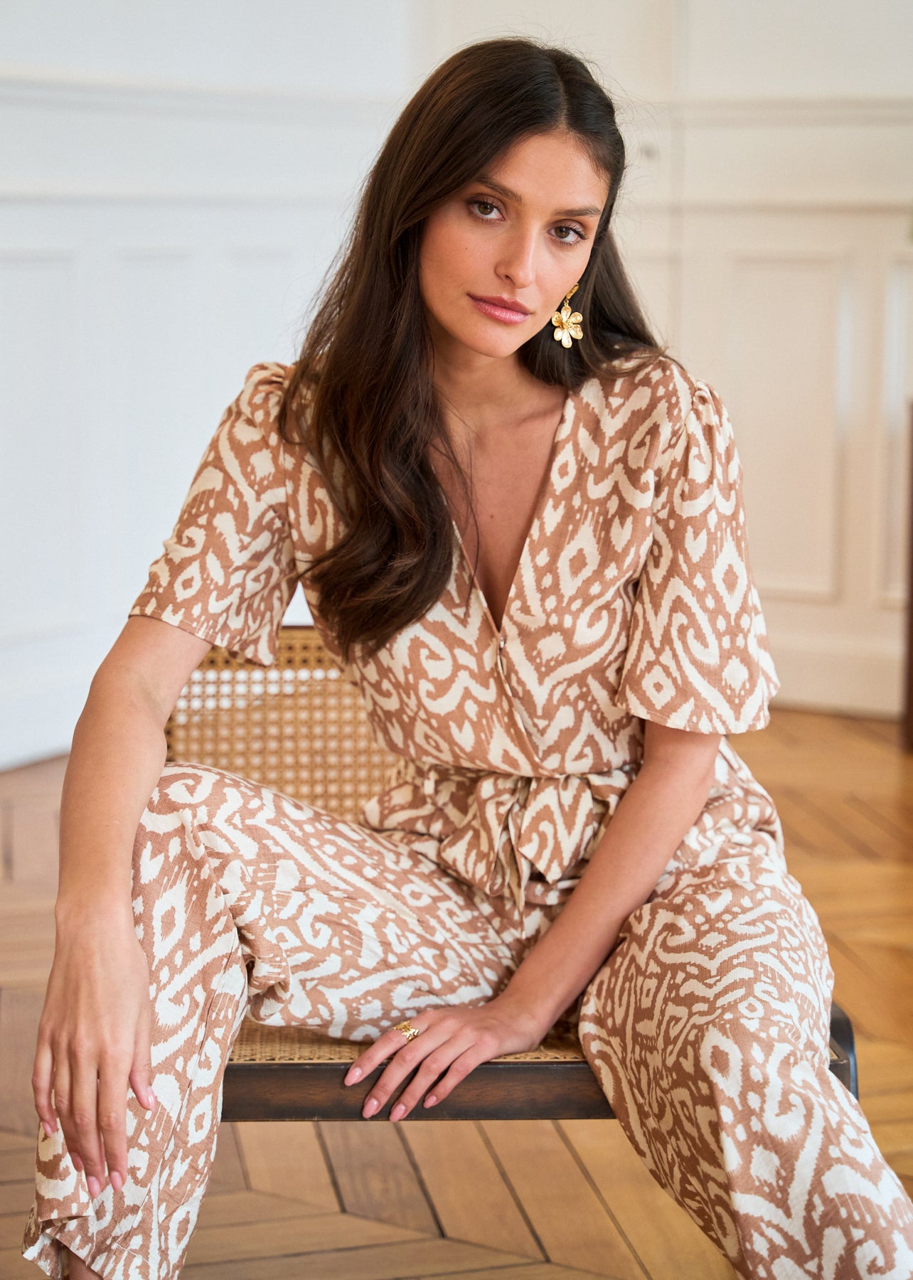 Motus_Boutique_Printemps_Combinaison_Axelle_Imprimé_Camel_1