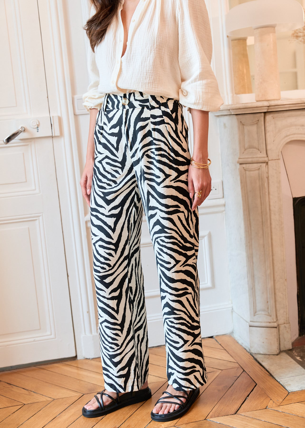 Motus_Boutique_Printemps_Pantalon_Alvaro_animal_Noir_Ecru_1