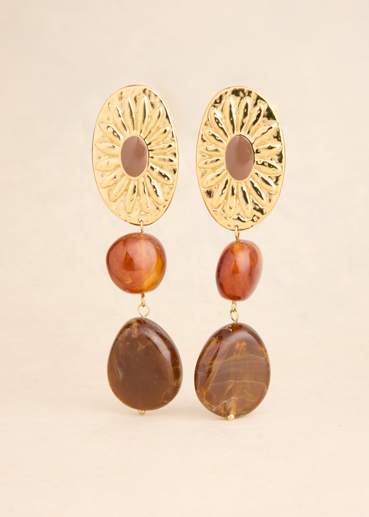 Amber Earrings